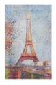 мультиколор Полотенце MuseARTa Georges Seurat Eiffel Tower Unisex