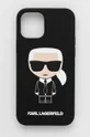 μαύρο Karl Lagerfeld - Θήκη κινητού iPhone 12 Pro iPhone 12 Pro Unisex