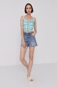 Блузка Pepe Jeans VALENTINA PL303996.529 бирюзовый SS21