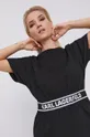 czarny Karl Lagerfeld T-shirt 211W1705