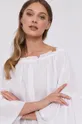білий Бавовняна блузка Patrizia Pepe