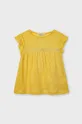 Mayoral - Дитяча блузка жовтий