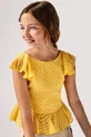 помаранчевий Mayoral - Дитяча блузка Для дівчаток