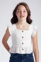 biały Mayoral - Bluzka dziecięca 128-167 cm Dziewczęcy