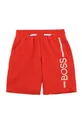 crvena Boss - Dječje kratke hlače za kupanje Za dječake