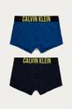 námořnická modř Calvin Klein Underwear - Dětské boxerky (2-pack) Chlapecký