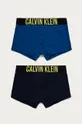 σκούρο μπλε Calvin Klein Underwear - Παιδικά μποξεράκια (2-pack) Για αγόρια