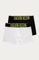 černá Calvin Klein Underwear - Dětské boxerky (2-pack) Chlapecký