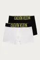 čierna Calvin Klein Underwear - Detské boxerky (2-pak) Chlapčenský