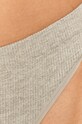 Pieces - Tanga (2-pack) šedá 17107723