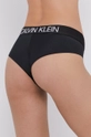 Plavkové nohavičky Calvin Klein čierna