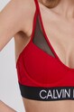Calvin Klein Biustonosz kąpielowy czerwony KW0KW01304.4891
