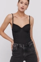 AllSaints body YUNI RIB BODYSUIT Damski