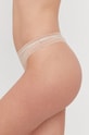 Calvin Klein Underwear Stringi 000QD3763E.4891 beżowy SS21
