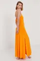 Plážové šaty Max Mara Leisure oranžová
