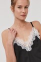 Karl Lagerfeld Maiou de pijama 211W2123 negru SS21