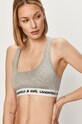Спортивный бюстгальтер Karl Lagerfeld мягкая серый 211W2102