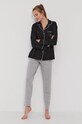 Піжамна сорочка Karl Lagerfeld 211W2122 чорний SS21