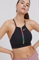 Nike Biustonosz sportowy bez fiszbinów czarny CZ7211