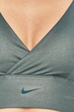 Nike - Biustonosz sportowy CT3781 zielony