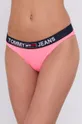 różowy Tommy Jeans - Figi kąpielowe UW0UW02942.4891 Damski
