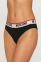 czarny Moschino Underwear Figi (2-pack) Damski