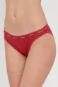 bordowy Calvin Klein Underwear - Figi Damski