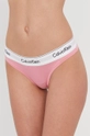 różowy Calvin Klein Underwear Stringi Damski