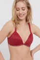 burgundia Calvin Klein Underwear melltartó Női