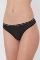 czarny Calvin Klein Underwear Stringi Damski