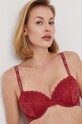 Calvin Klein Underwear Biustonosz tkanina bordowy 000QF6201E.4891