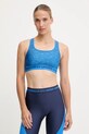 Under Armour biustonosz sportowy bez fiszbinów niebieski 1361042
