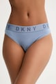 Dkny stringi dzianina niebieski DK4529