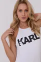 Купальник Karl Lagerfeld  Подкладка: 16% Эластан, 84% Полиамид Основной материал: 18% Эластан, 82% Полиамид