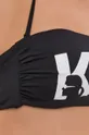 czarny Karl Lagerfeld Biustonosz kąpielowy KL21WTP06