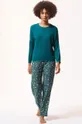 Etam - Spodnie piżamowe MILLIE zielony