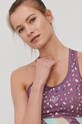 Sportski grudnjak Femi Stories Rive Pink Hearts ljubičasta RIVE.PNK.HRTS