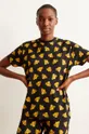 чорний Undiz - Піжамна футболка HAPPYSIMBIZ Жіночий