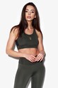 Cardio Bunny - Sutien sport KEA moale verde CROP.TOP.KEA.KHAKI