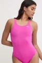 ružová Jednodielne plavky Nike Dámsky