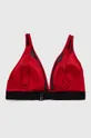 Calvin Klein Biustonosz kąpielowy czerwony
