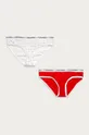 czerwony Calvin Klein Underwear - Figi dziecięce (2-pack) Dziewczęcy