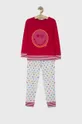 рожевий Дитяча піжама United Colors of Benetton x Smiley World Для дівчаток