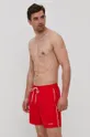 czerwony Calvin Klein Szorty kąpielowe Męski