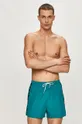 zielony Calvin Klein - Szorty kąpielowe Męski