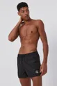 czarny Calvin Klein Szorty kąpielowe Męski