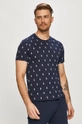 granatowy Polo Ralph Lauren - T-shirt 714830281003 Męski