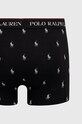 Oblečení Boxerky Polo Ralph Lauren (3-pack) 714830299009 černá