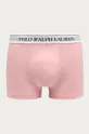 rózsaszín Polo Ralph Lauren - Boxeralsó (3 db)