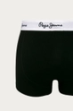 Pepe Jeans - Boxeralsó Isaac (3 db) fekete